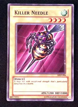 Killer Needle YuGiOh Metal Raiders Insect Common - Image 1