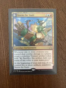 Storm the Vault Rivals of Ixalan Regular MTG Card - Image 1