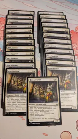 Hare Apparent Lot 25x Regular 1x Foil 26x Total Rabbits MTG NM/Mint Foundations - Image 3