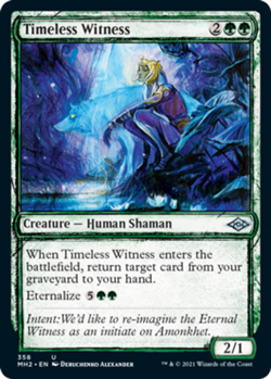 Modern Horizons 2 - Timeless Witness - Foil - Showcase - Image 1