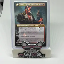 MTG Valki, God of Lies 286 Borderless Regular Mythic Kaldheim KHM / Tibalt - Image 2