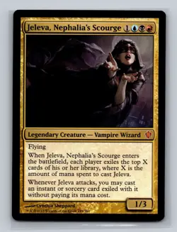 Jeleva, Nephalia's Scourge - Light Play MTG Commander 2013 Edition - Image 1