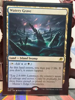 Watery Grave Edge of Eternities Gem Mint MTG - Image 1