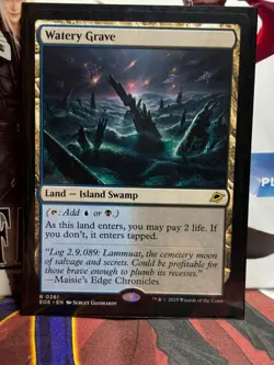 Watery Grave Edge of Eternities Gem Mint MTG - Image 1