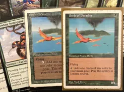 Mtg x2 Birds Of Paradise +11 Green Cards. Value Added. Cheap Bundle. - Image 3