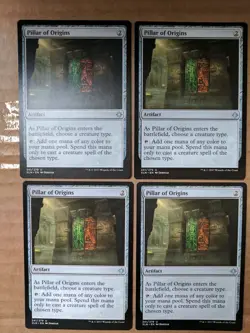 Pillar of Origins playset (4 cards) NM Ixalan IXN MtG - Image 1