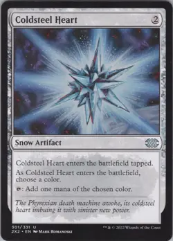 Coldsteel Heart NM #301 Double Masters 2022 MTG - Image 1
