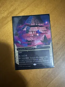 MTG EOE Eldrazi Temple Stellar Sights Borderless Galaxy Foil 0104 - Image 1