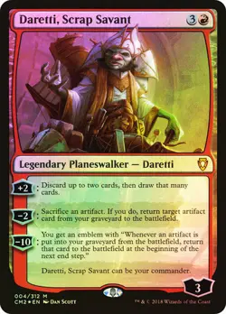 MTG DARETTI, SCRAP SAVANT FOIL Commander Anthology Volume II NM - Image 1