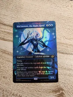 Mm'menon, the Right Hand (Borderless) Edge of Eternities Foil - Image 1