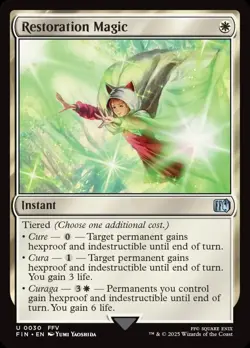 Restoration Magic | NM | Eng MTG - Final Fantasy - Image 1