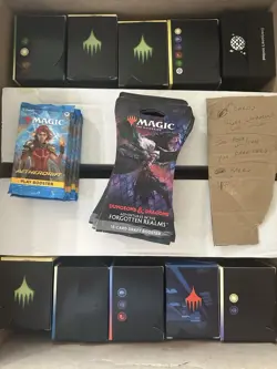 6,000 Magic The Gathering Cards w/ Foils, Rares, Mythics PLUS 10 BOOSTER PACKS - Image 2