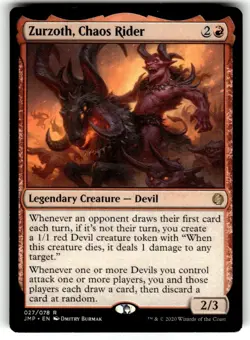 Zurzoth, Chaos Rider Jumpstart Regular MTG NM - Image 1