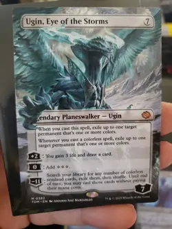 Ugin, Eye of the Storms (Borderless) Tarkir: Dragonstorm Regular - Image 1