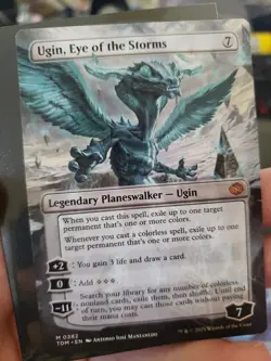 Ugin, Eye of the Storms (Borderless) Tarkir: Dragonstorm Regular - Image 2