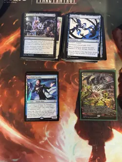 230 Card Lot, MTG Edge of Eternities (96C, 58U, 6R, 1M, 41 tokens, 36 lands) - Image 2