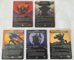 Edge Of Eternities rare legendary Creature 5 Card Lot Foil - Image 1