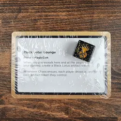 MagicCon Las Vegas 2024 Black Lotus VIP Unknown Planechase - Sealed w/ Chaos Die - Image 1