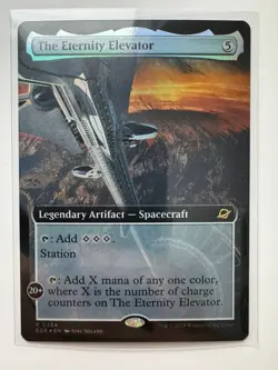 The Eternity Elevator (Extended Art FOIL) Edge of Eternities RARE #354 - Image 1