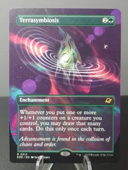0312 Terrasymbiosis Borderless Magic The Gathering Edge of Eternities - Image 1