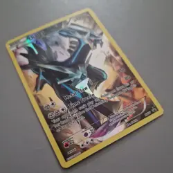 Pokemon Cards Dialga XY77 Black Star Promo Full Art Pokemon Card Near Mint - Image 3