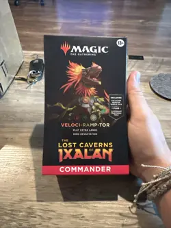 The Lost Caverns of Ixalan Commander Deck - Veloci-Ramp-Tor MTG Brand New Sealed 195166230245 - Image 1