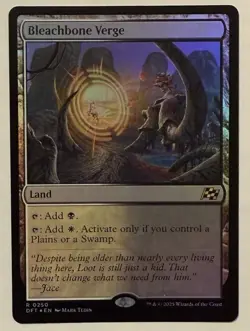 Bleachbone Verge Foil - Aetherdrift MTG Magic the Gathering - Image 1