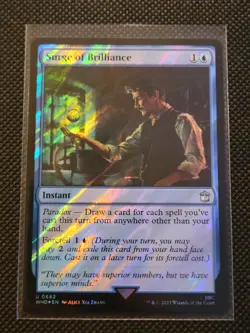 Surge of Brilliance - #662 - Surge Foil - Uncommon - Doctor Who Dr. - WHO - Image 1