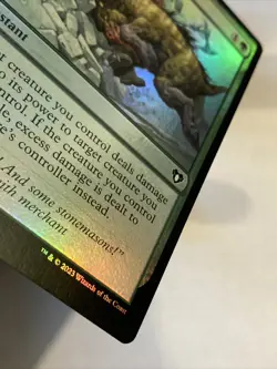 MTG Ram Through FOIL Commander Masters 314 NM - Image 3