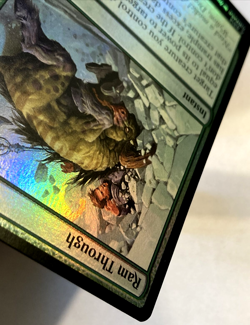 MTG Ram Through FOIL Commander Masters 314 NM - Image 5