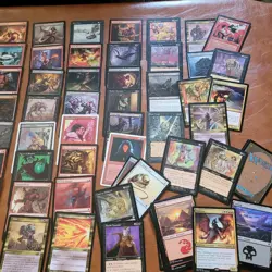 Malfegor Mythi Rare Demon Dragon & MERCENARY themed Rakdos Commander Deck Magic - Image 2