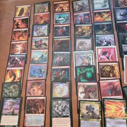 Malfegor Mythi Rare Demon Dragon & MERCENARY themed Rakdos Commander Deck Magic - Image 3