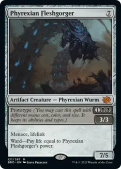 MTG Phyrexian Fleshgorger - 121 / English / Near Mint - Image 1