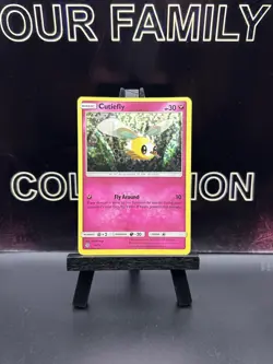 Cutiefly 10/12 McDonald's Confetti Holo Promo 2017 Pokemon Card TCG MP - Image 1