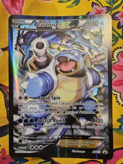 Pokemon Large Jumbo Oversized Blastoise EX Black Star Promo New/Mint - Image 1