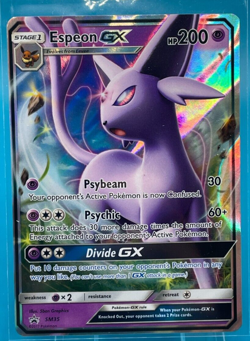 Pokemon TCG Sun & Moon Espeon GX SM35 Black Star Promo - Image 1