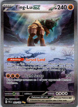 Ting-Lu ex 263/193 SV02: Paldea Evolved Special Illustration Rare - NM - Image 1