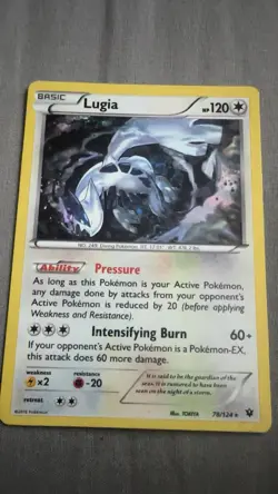 Pokemon Card Lugia XY156 Holo Card Light Play LP, XY Promos 2016 - Image 1