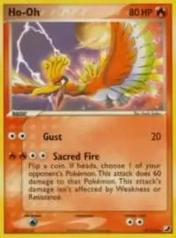 Pokemon TCG - Ho-Oh - 27/115 - Rare - Ex Unseen Forces [Lightly Played] - Image 1