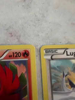 Ho-Oh XY153 Holo & Lugia XY156 Holo Pokemon TCG Promo Cards (View Description) - Image 4