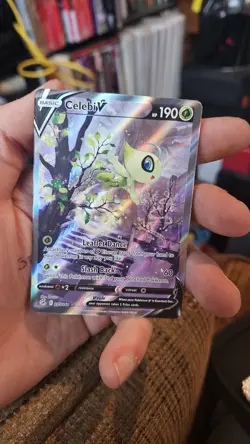 Celebi V Alt Art 245/264 Full Art Ultra Rare Fusion Strike Pokemon NM/ Mint - Image 1