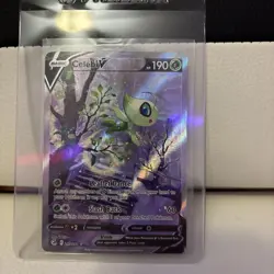Celebi V Alt Art 245/264 Full Art Ultra Rare Fusion Strike Pokemon NM/ Mint - Image 1