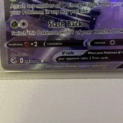 Celebi V Alt Art 245/264 Full Art Ultra Rare Fusion Strike Pokemon NM/ Mint - Image 3