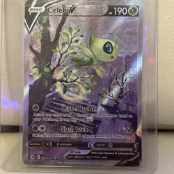 Celebi V Alt Art 245/264 Full Art Ultra Rare Fusion Strike Pokemon NM/ Mint - Image 4