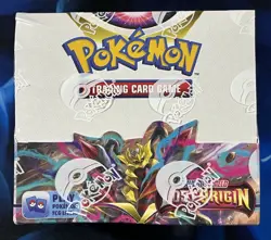 Pokemon Sword & Shield Lost Origin Booster Box - 36 Packs (Box Has Creases+Dent) - Image 1