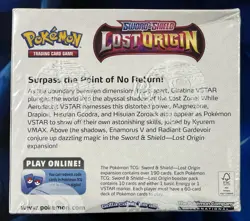 Pokemon Sword & Shield Lost Origin Booster Box - 36 Packs (Box Has Creases+Dent) - Image 4