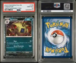 Pokemon Tyranitar -Cosmo Holo 135/193 Triple Whammy Tin Promo PSA 10 - Image 3