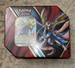 2020 Pokemon Sword and Shield Zacian V Legends Of Galar Tin FACTORY SEALED - Image 1
