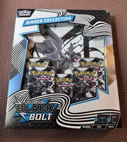 Pokemon TCG: Scarlet & Violet Black Bolt Binder Collection - Factory Sealed - Image 1