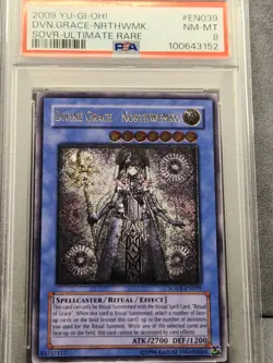 PSA 8 2009 YUGIOH SOVR-EN039 DIVINE GRACE-NORTHWEMKO ULTIMATE NEAR MINT-MINT - Image 1